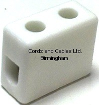 1.351.10A Porcelain connector block 1W 10 Amp