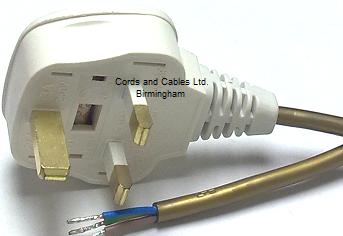 4d1 - UK Powercords & Prewired Plugleads 2 & 3 Core cable