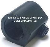 5.154.13.IT.B 13mm Female Cord Grip BLACK - PACK 10