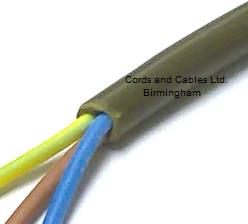 2183Y.5.GLD 3 x .5mm Gold Cable - PACK 100 mt.